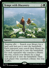 Tentação da Descoberta / Tempt with Discovery - Magic: The Gathering - MoxLand